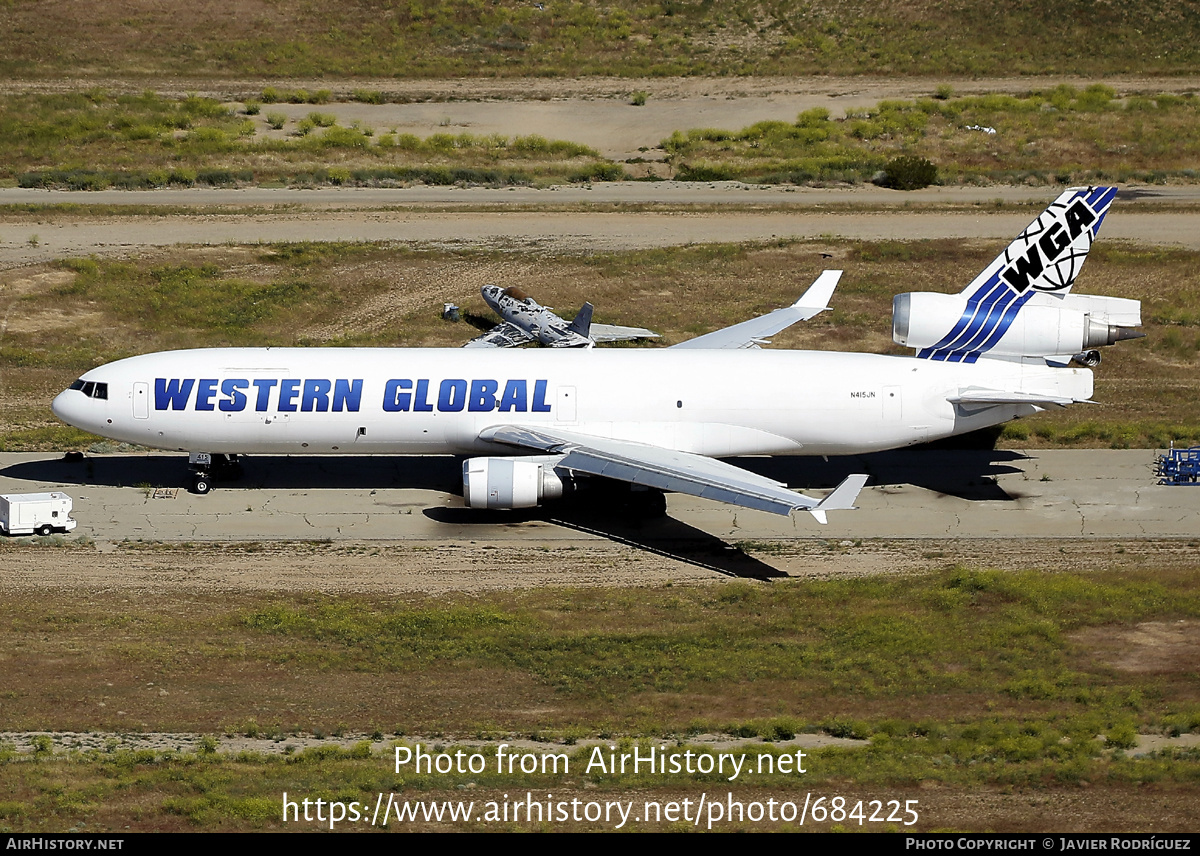 Aircraft Photo of N415JN | McDonnell Douglas MD-11F | Western Global Airlines - WGA | AirHistory.net #684225