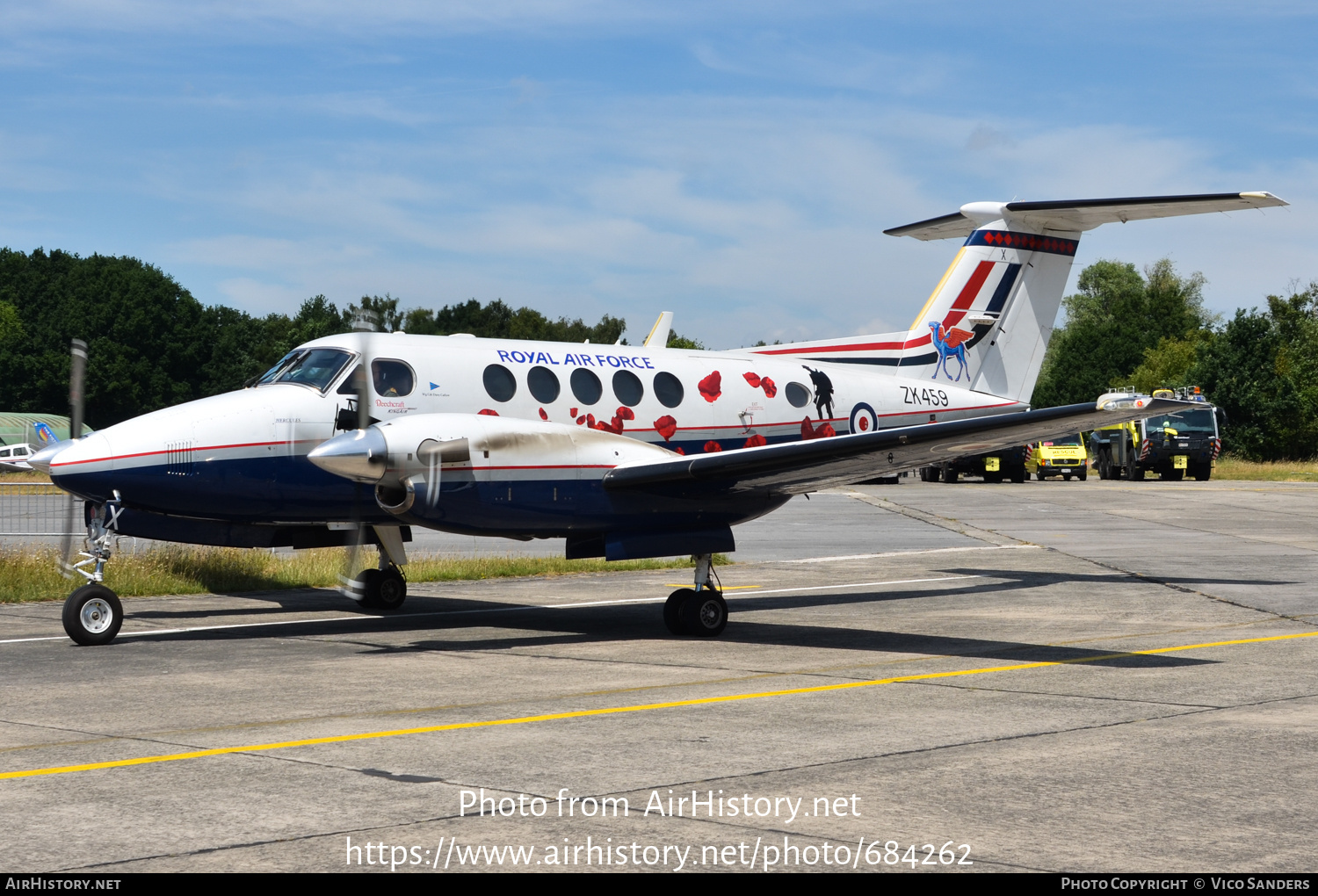 Aircraft Photo of ZK459 | Hawker Beechcraft B200GT King Air | UK - Air Force | AirHistory.net #684262