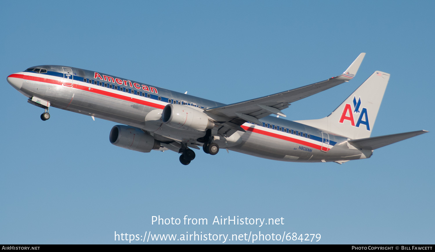 Aircraft Photo of N806NN | Boeing 737-823 | American Airlines | AirHistory.net #684279