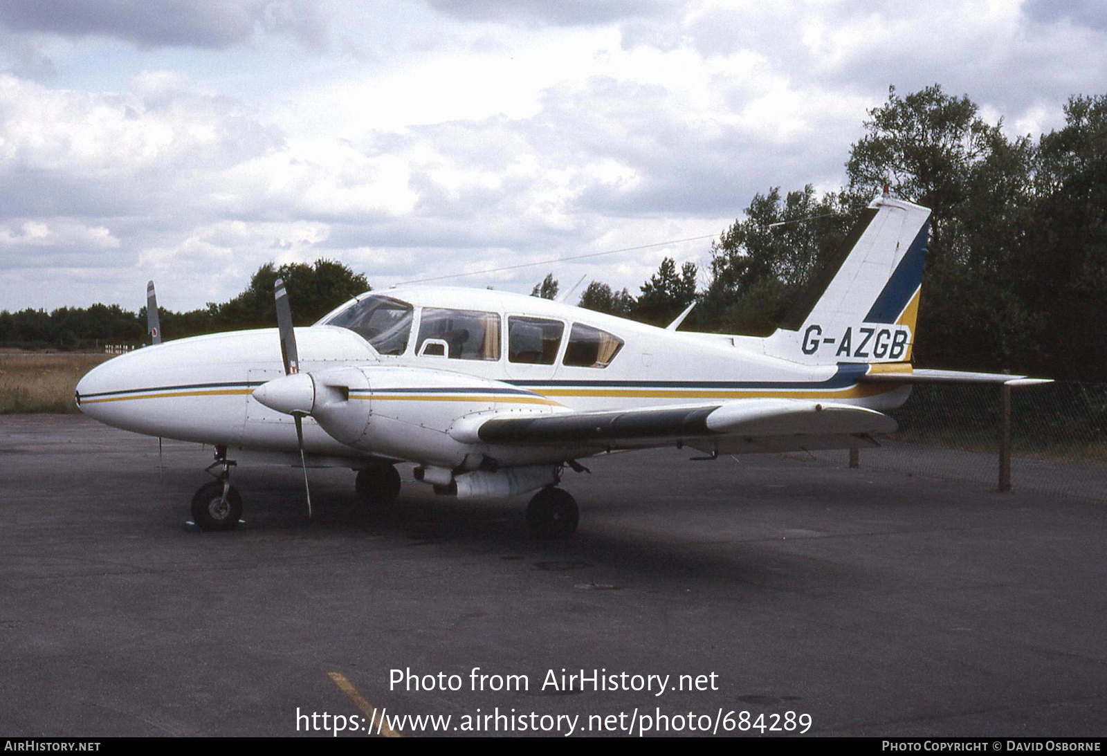 Aircraft Photo of G-AZGB | Piper PA-23-250 Aztec D | AirHistory.net #684289