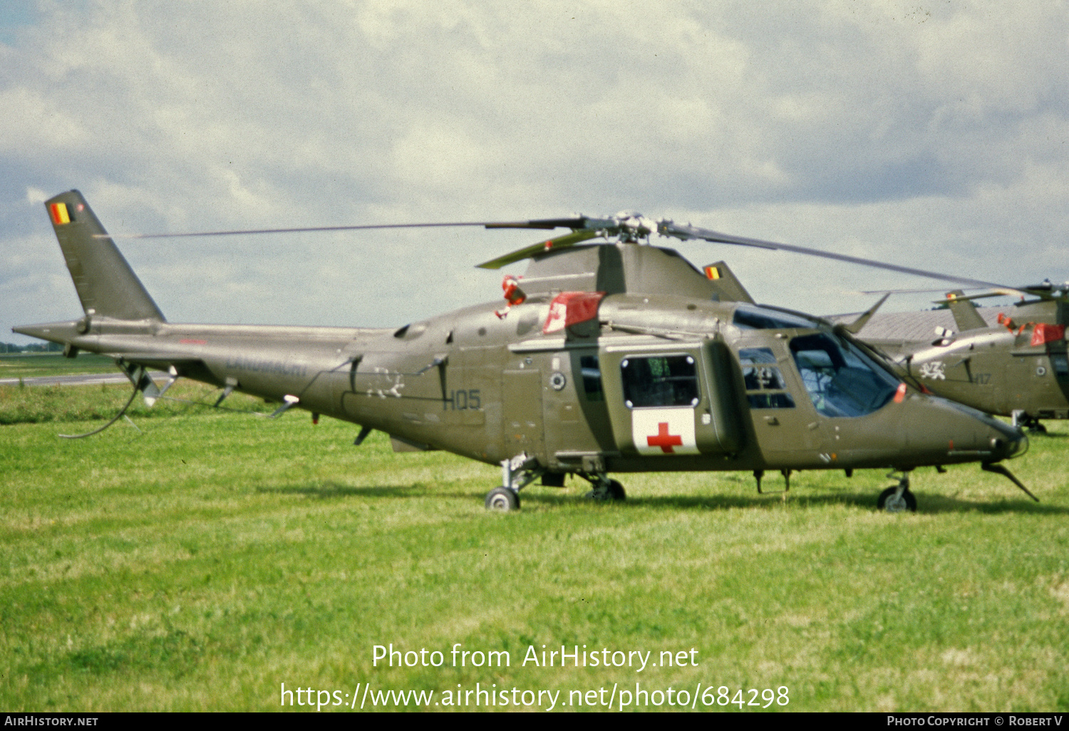 Aircraft Photo of H05 | Agusta A-109HO (A-109BA) | Belgium - Army | AirHistory.net #684298