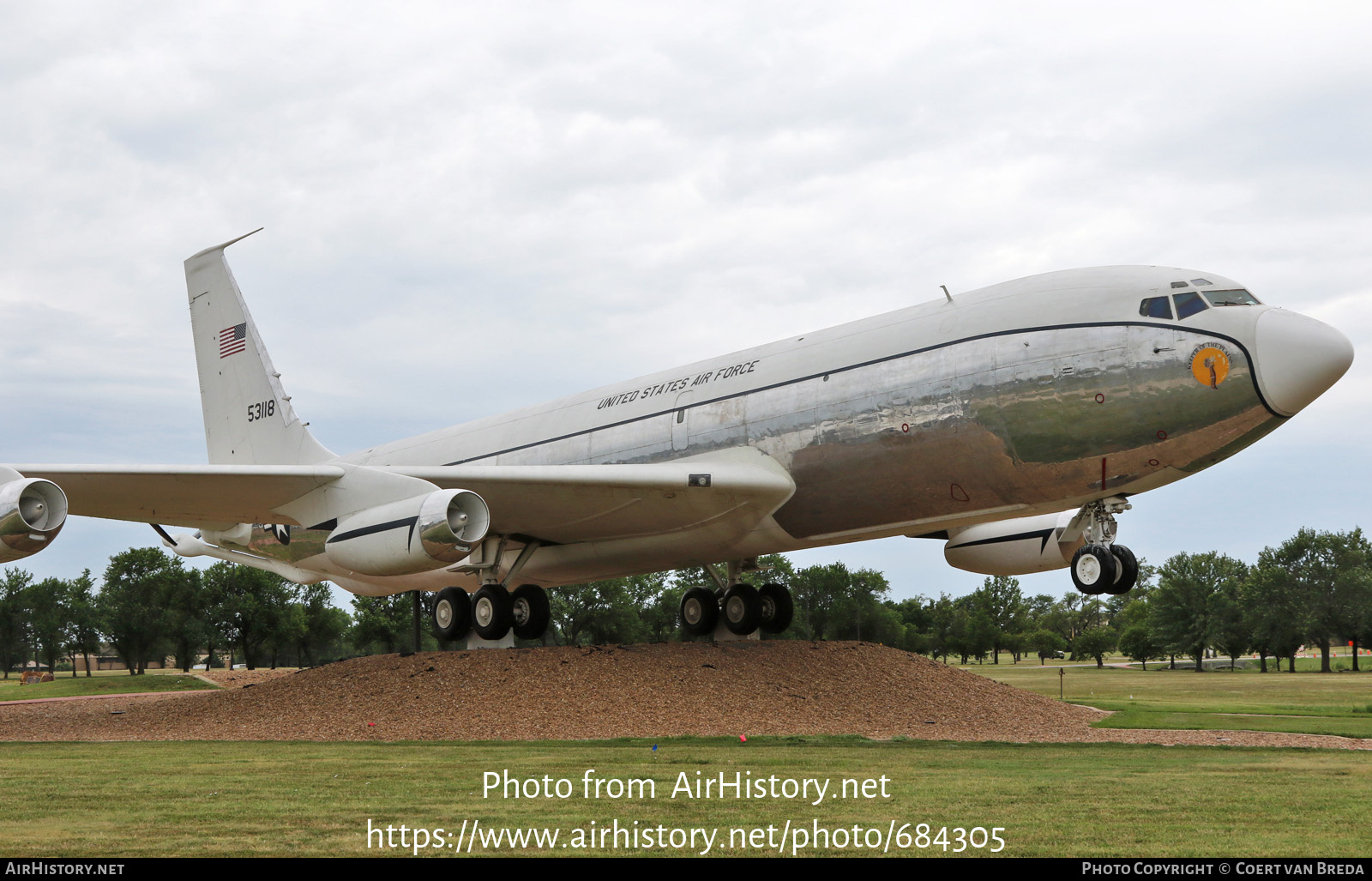 Aircraft Photo of 55-3118 / 55118 | Boeing EC-135K | USA - Air Force | AirHistory.net #684305