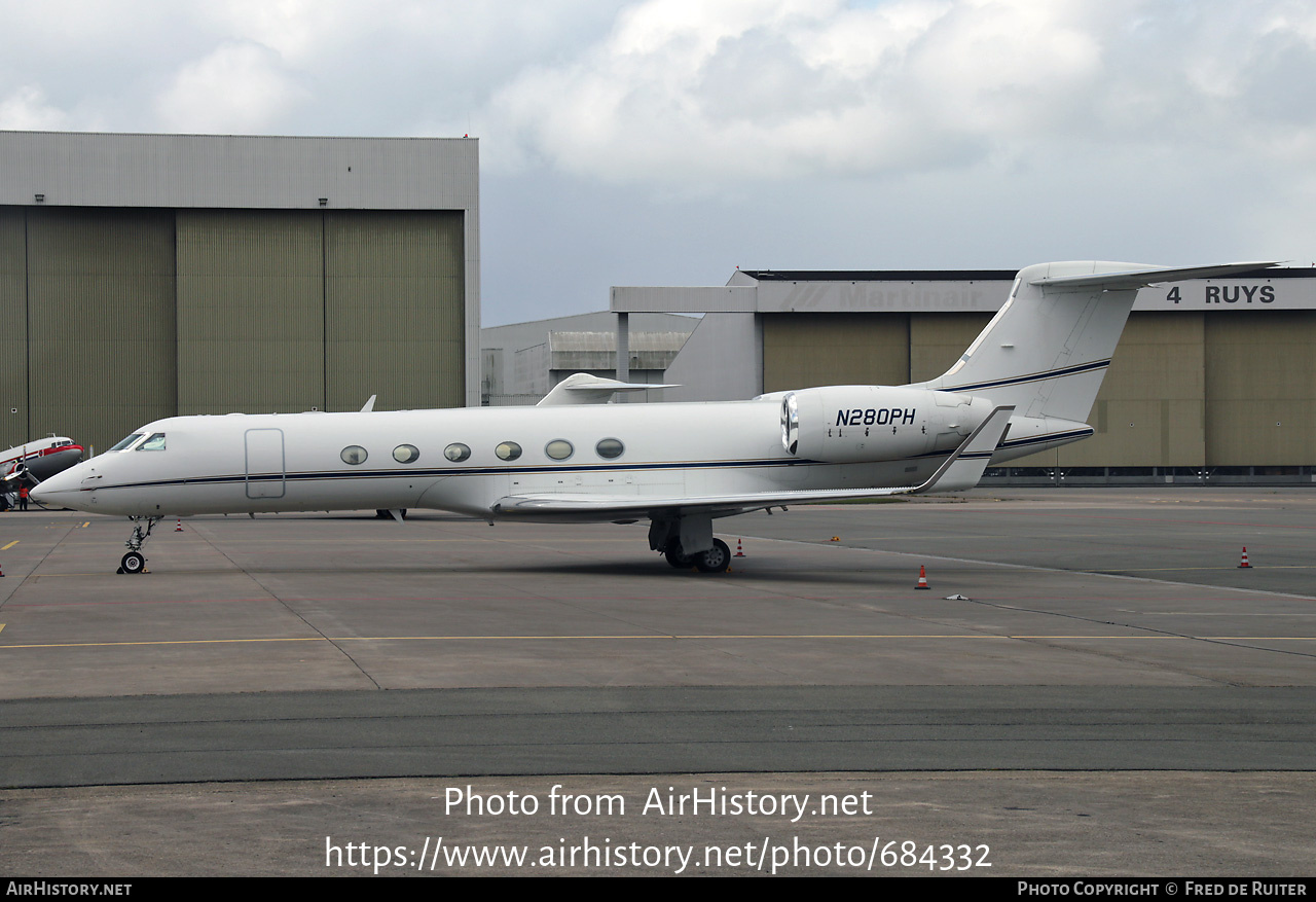 Aircraft Photo of N280PH | Gulfstream Aerospace G-V Gulfstream V | AirHistory.net #684332
