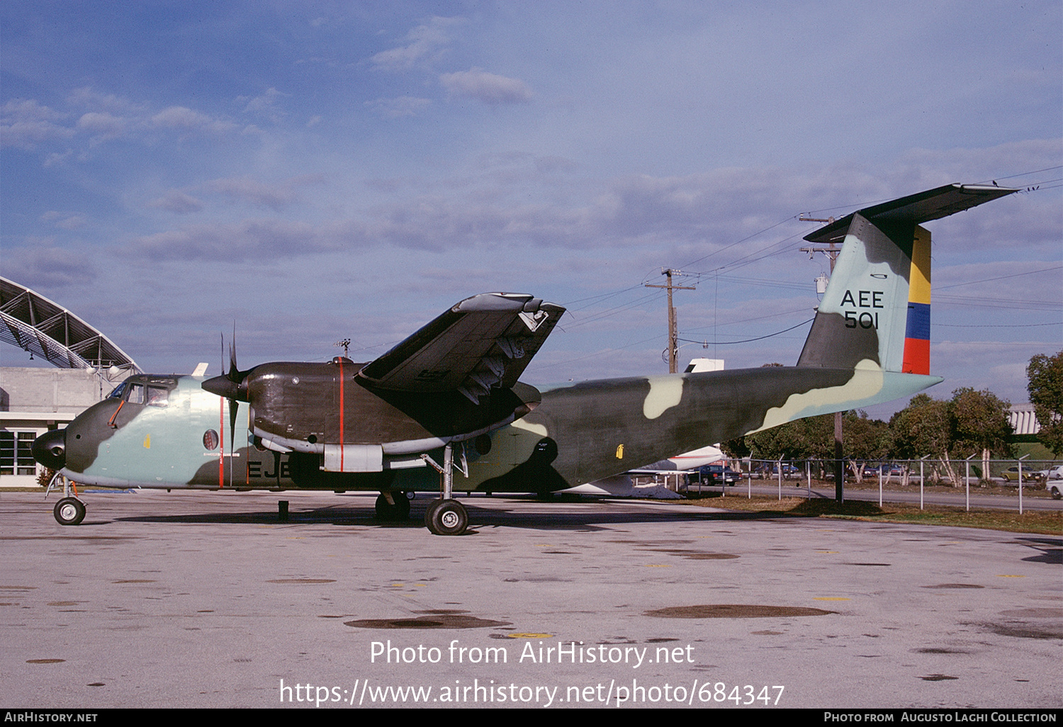 Aircraft Photo of AEE-501 | De Havilland Canada DHC-5D Buffalo | Ecuador - Army | AirHistory.net #684347