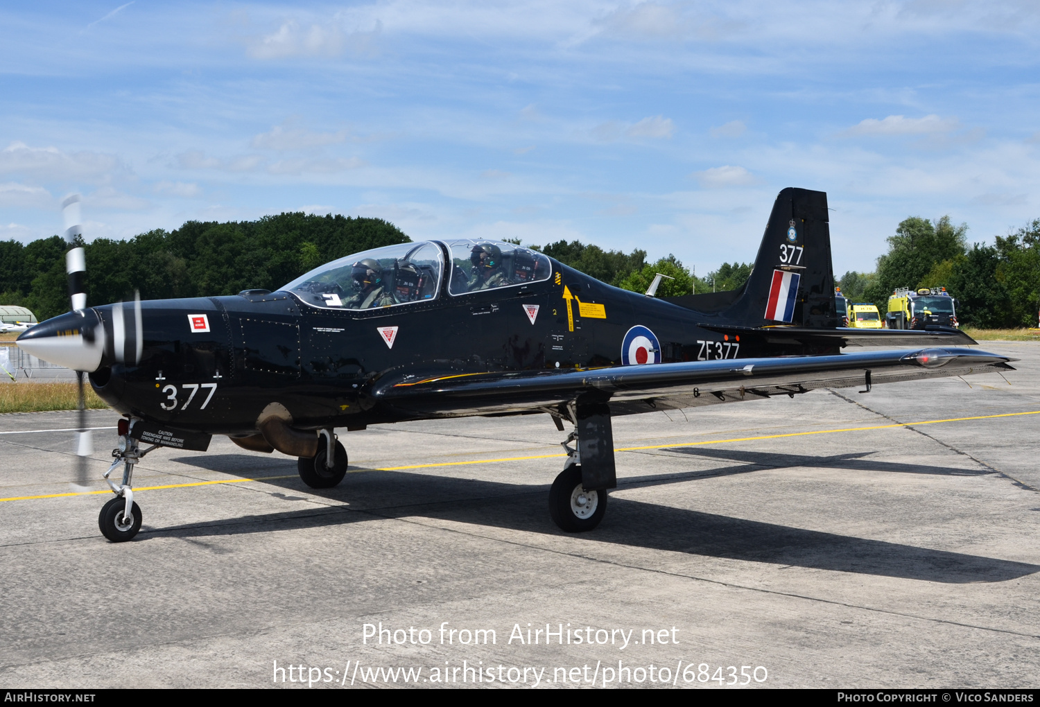 Aircraft Photo of ZF377 | Short S-312 Tucano T1 | UK - Air Force | AirHistory.net #684350