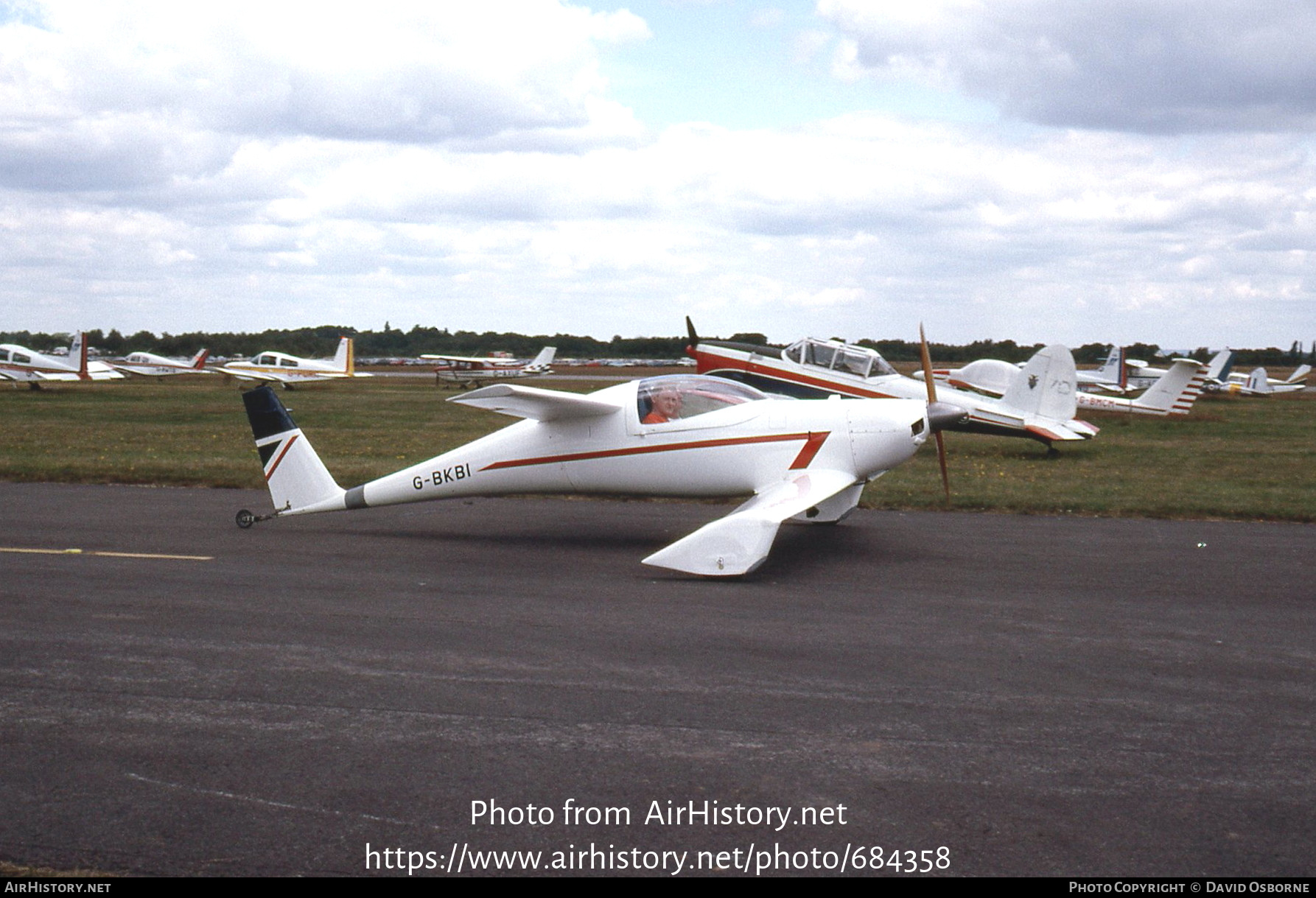 Aircraft Photo of G-BKBI | Quickie Q2 | AirHistory.net #684358