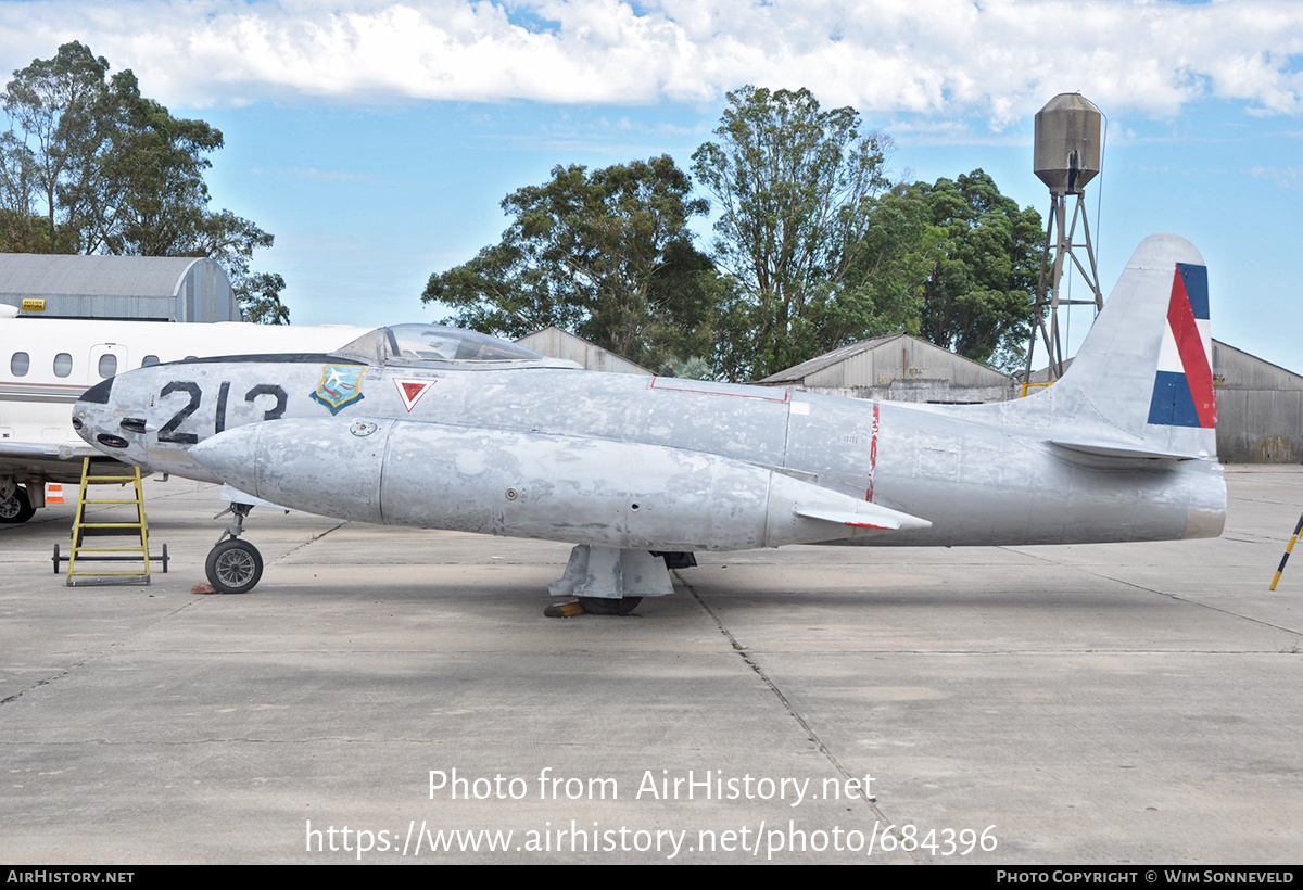 Aircraft Photo of 213 | Lockheed F-80C Shooting Star | Uruguay - Air Force | AirHistory.net #684396