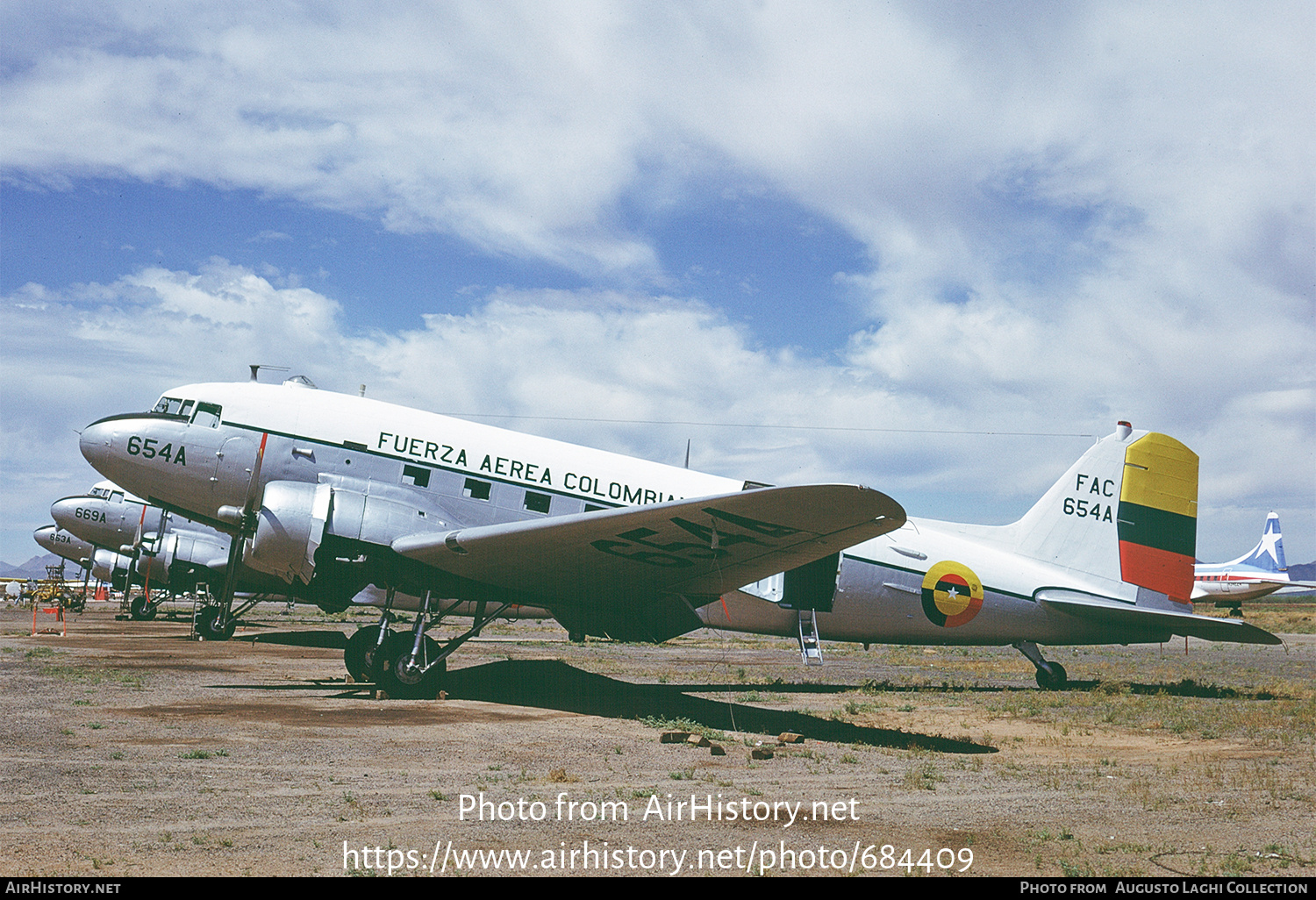 Aircraft Photo of FAC654A | Douglas C-47A Dakota | Colombia - Air Force | AirHistory.net #684409