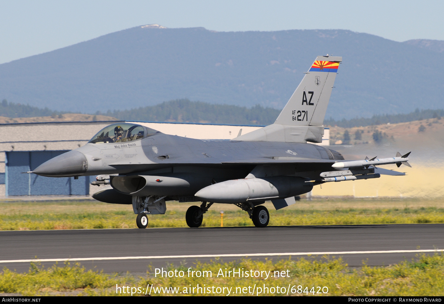 Aircraft Photo of 84-1271 / AF84-271 | General Dynamics F-16C Fighting Falcon | USA - Air Force | AirHistory.net #684420