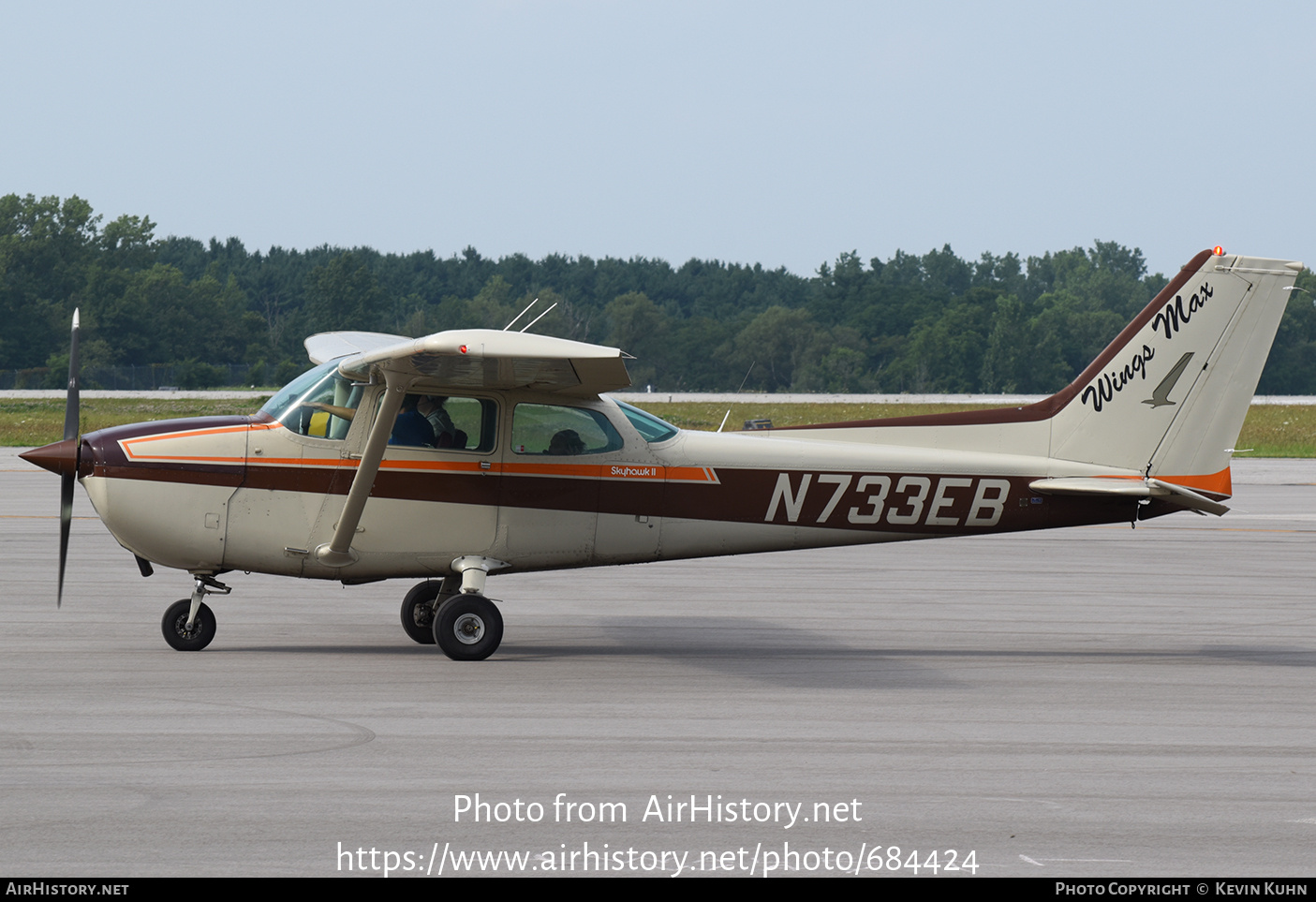 Aircraft Photo of N733EB | Cessna 172N Skyhawk II | Wings Max | AirHistory.net #684424