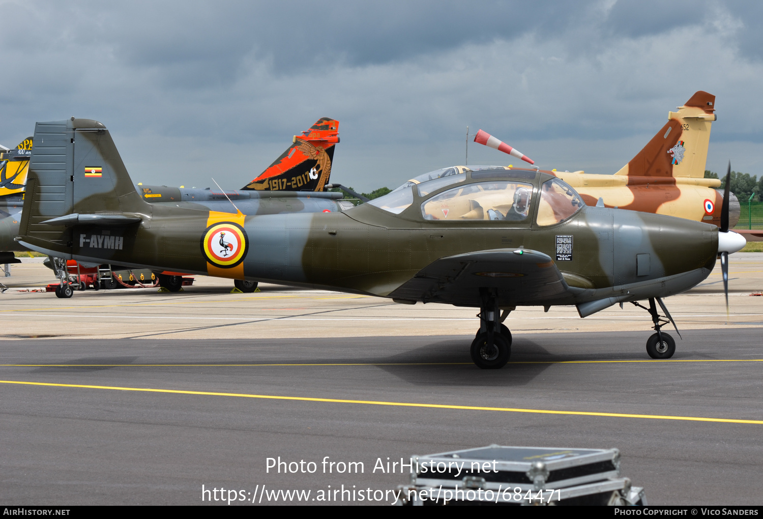 Aircraft Photo of F-AYMH | Focke-Wulf FWP-149D | Uganda - Air Force | AirHistory.net #684471