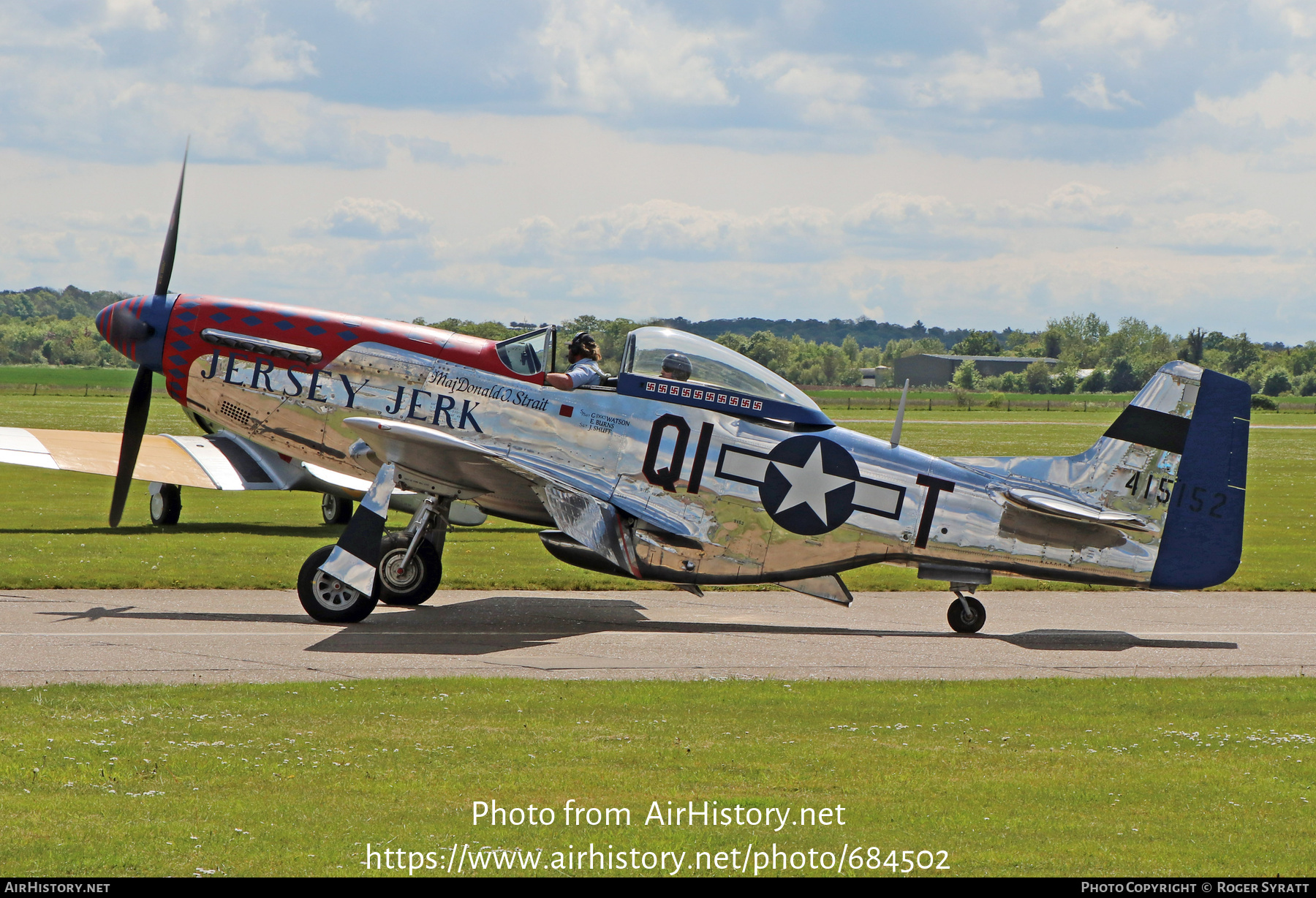 Aircraft Photo of G-JERK / 415152 | Commonwealth CA-18 Mustang 21 (P-51D) | USA - Air Force | AirHistory.net #684502