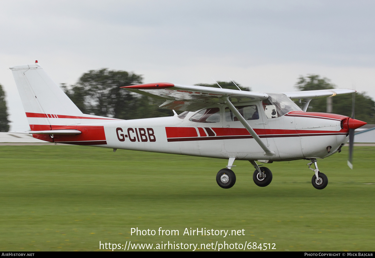 Aircraft Photo of G-CIBB | Reims F172H | AirHistory.net #684512