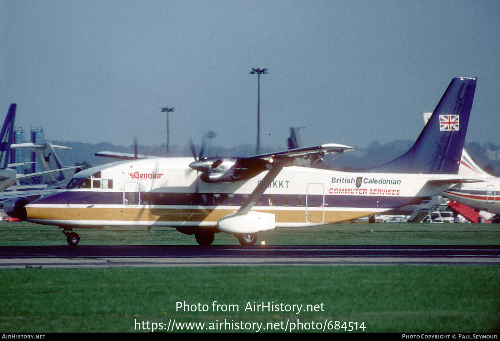 Aircraft Photo of G-BKKT | Short 360-100 | Genair | AirHistory.net #684514