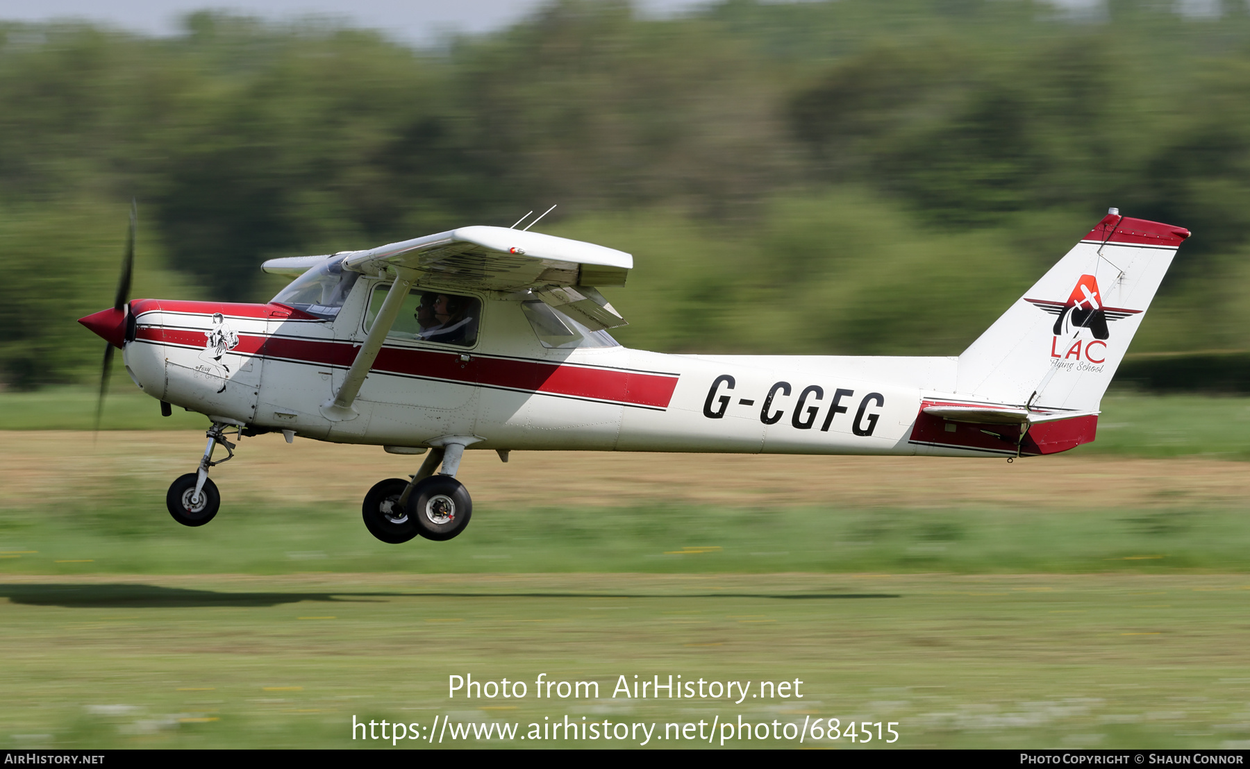 Aircraft Photo of G-CGFG | Cessna 152 | LAC Flying School | AirHistory ...