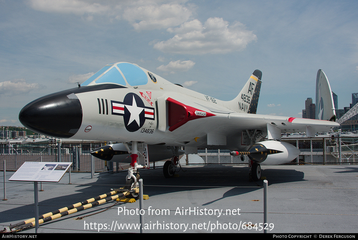 Aircraft Photo of 134836 | Douglas F-6A Skyray (F4D-1) | USA - Navy ...