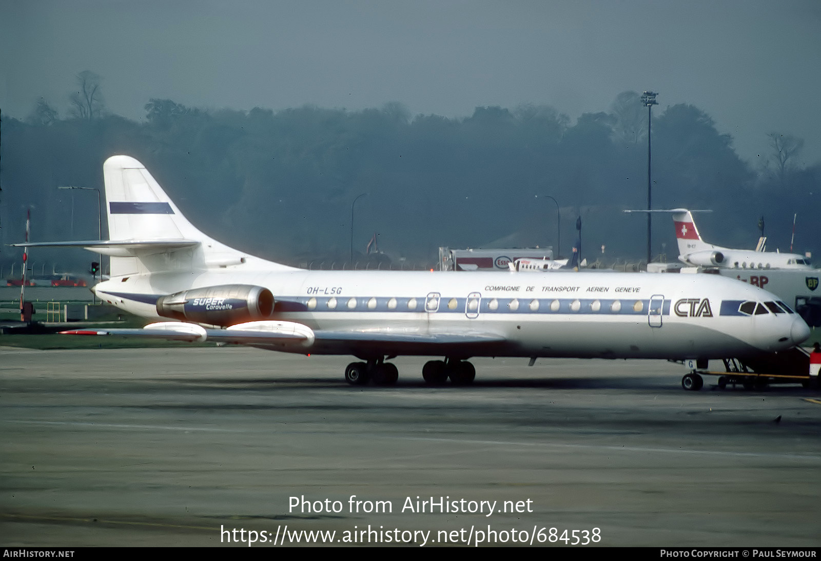 Aircraft Photo of OH-LSG | Sud SE-210 Caravelle 10B3 Super B | CTA - Compagnie de Transport Aérien | AirHistory.net #684538