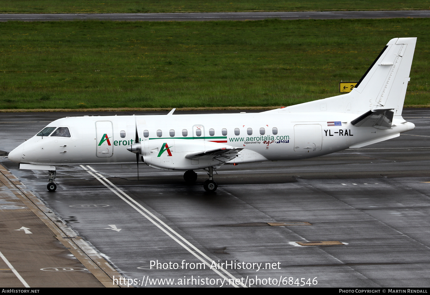 Aircraft Photo of YL-RAL | Saab 340A(QC) | RAF-Avia Airlines | AirHistory.net #684546