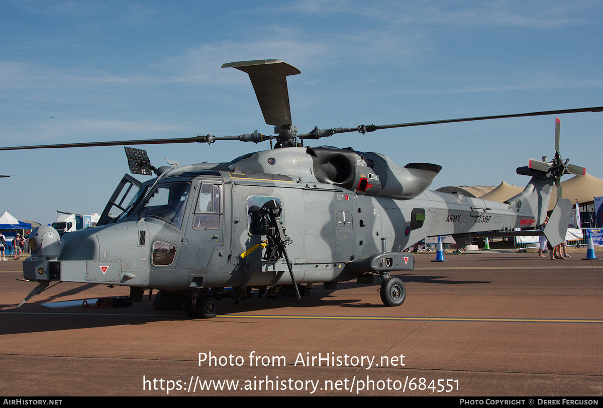 Aircraft Photo of ZZ387 | AgustaWestland AW-159 Wildcat AH1 | UK - Army | AirHistory.net #684551