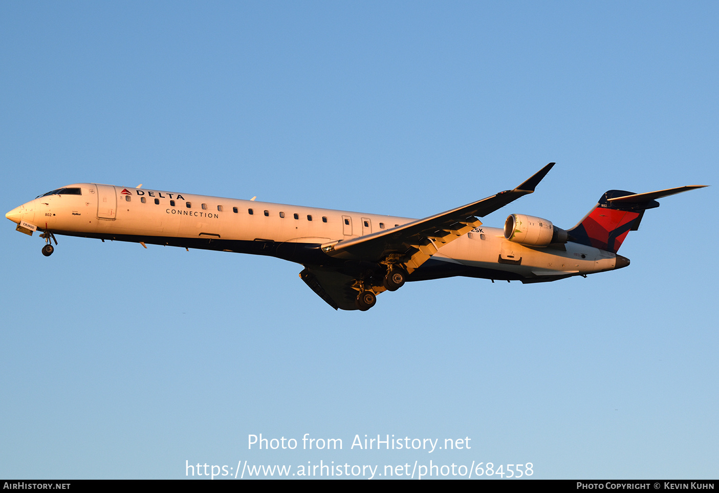 Aircraft Photo of N802SK | Bombardier CRJ-900LR (CL-600-2D24) | Delta Connection | AirHistory.net #684558