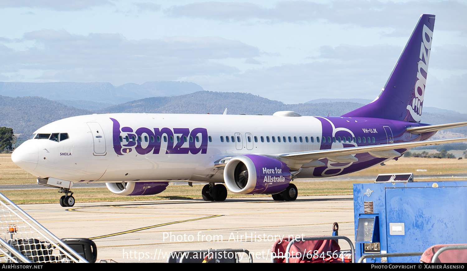 Aircraft Photo of VH-UJK | Boeing 737-8 Max 8 | Bonza Aviation | AirHistory.net #684564