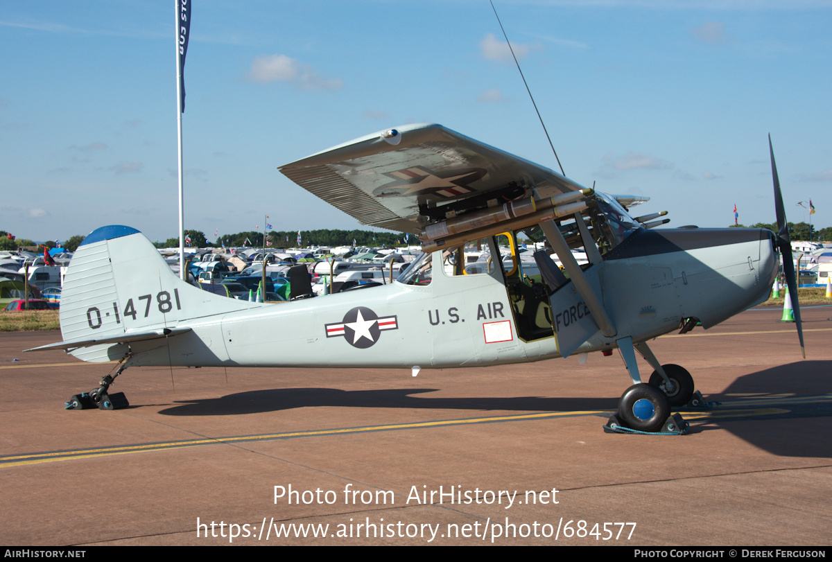 Aircraft Photo of G-VNAM / 0-14781 | Cessna O-1A Bird Dog | USA - Air Force | AirHistory.net #684577