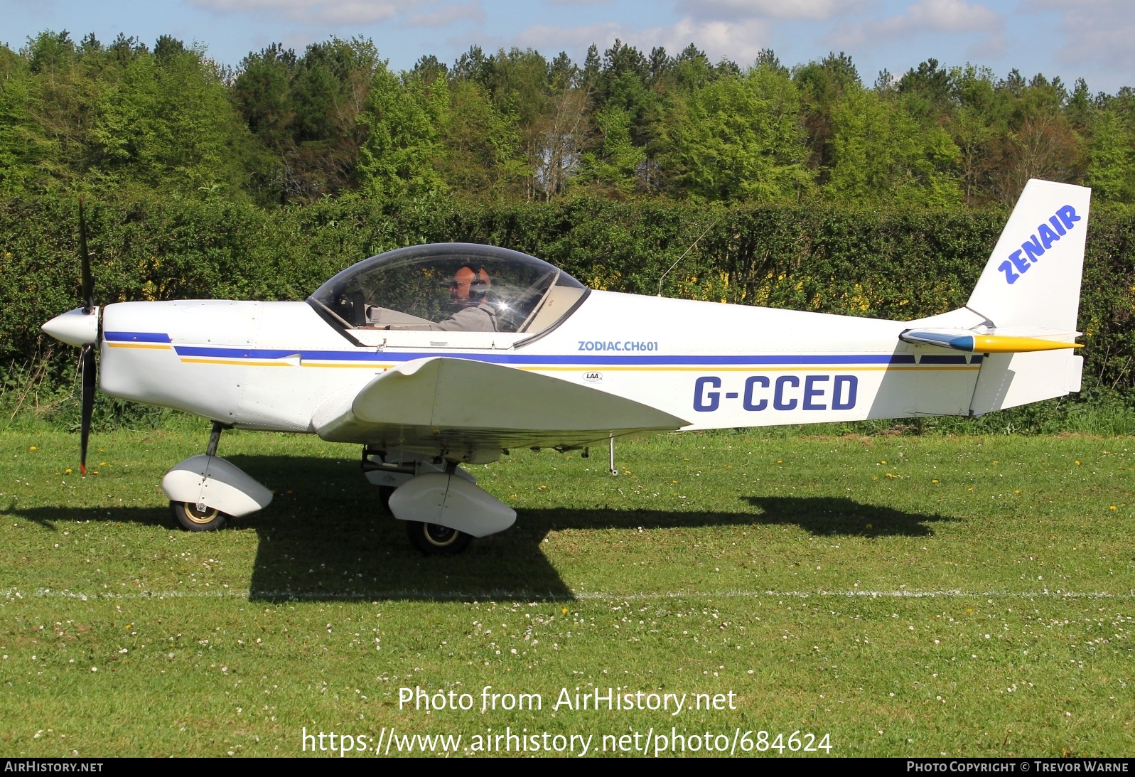 Aircraft Photo of G-CCED | Zenair CH-601 UL Zodiac | AirHistory.net #684624