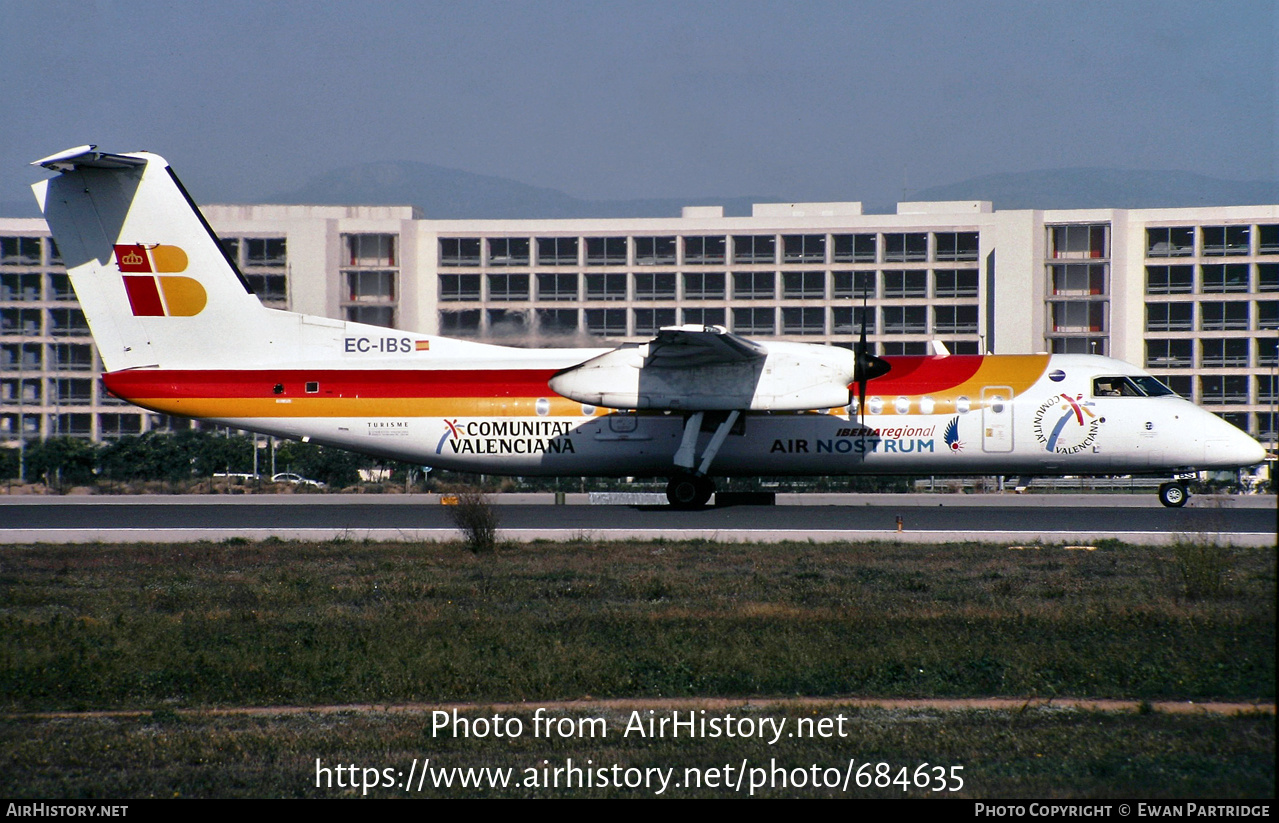 Aircraft Photo of EC-IBS | Bombardier DHC-8-315Q Dash 8 | Iberia Regional | AirHistory.net #684635