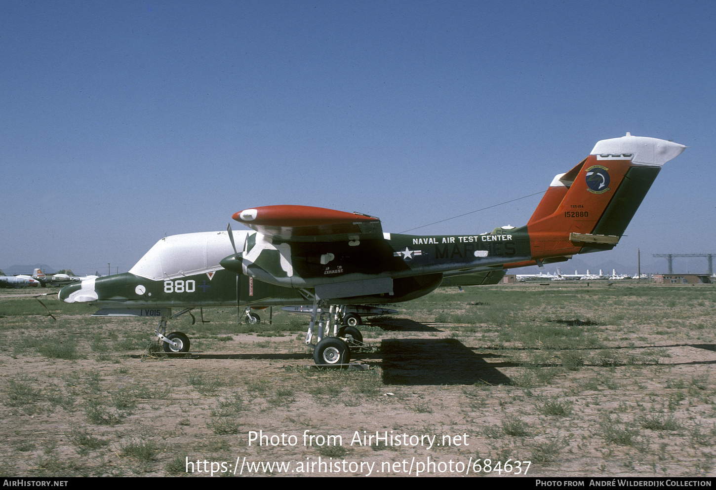 Aircraft Photo of 152880 | North American Rockwell YOV-10A Bronco | USA - Marines | AirHistory.net #684637