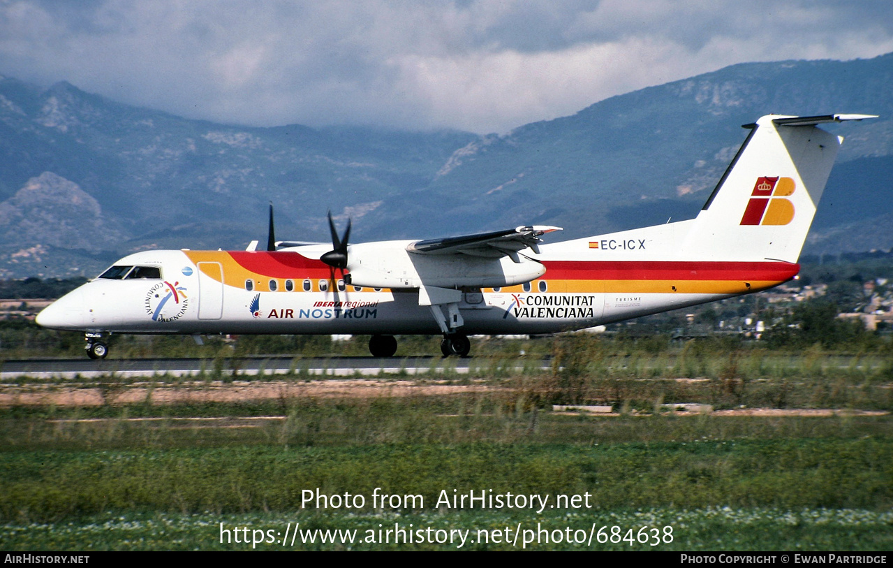 Aircraft Photo of EC-ICX | Bombardier DHC-8-315Q Dash 8 | Iberia Regional | AirHistory.net #684638