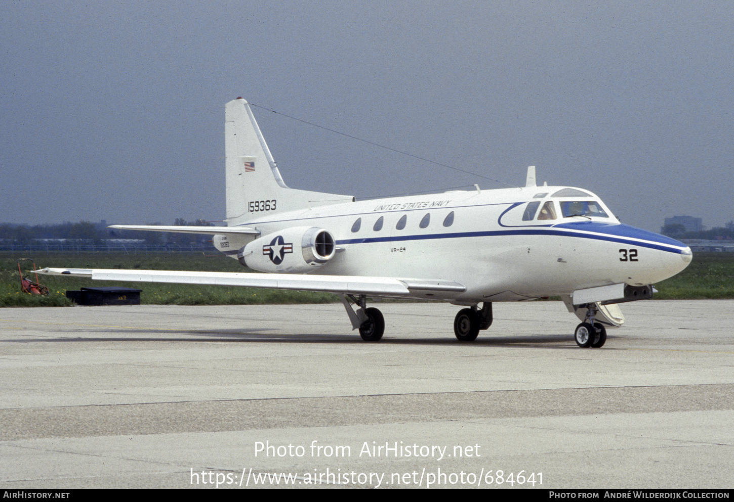 Aircraft Photo of 159363 | North American Rockwell CT-39G | USA - Navy | AirHistory.net #684641