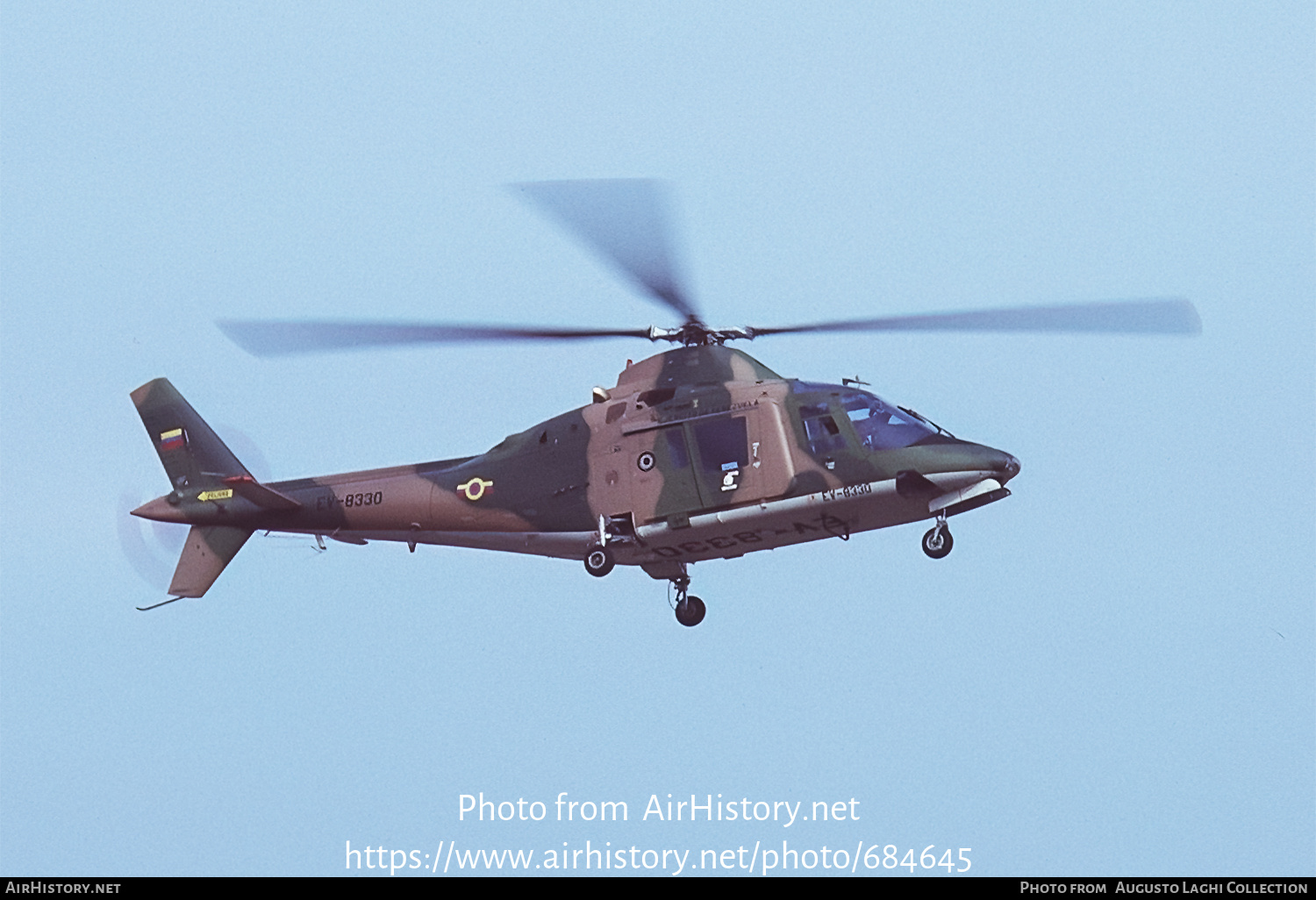 Aircraft Photo of EV-8330 | Agusta A-109AM | Venezuela - Army | AirHistory.net #684645