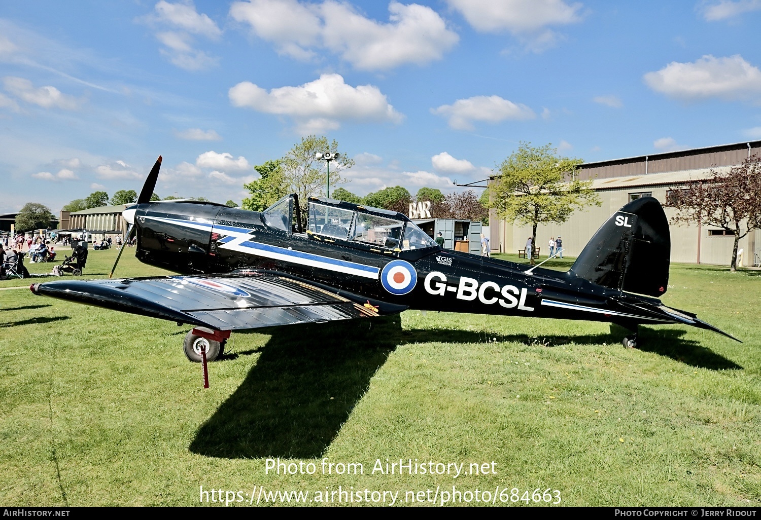 Aircraft Photo of G-BCSL | De Havilland DHC-1 Chipmunk Mk22 | UK - Air Force | AirHistory.net #684663