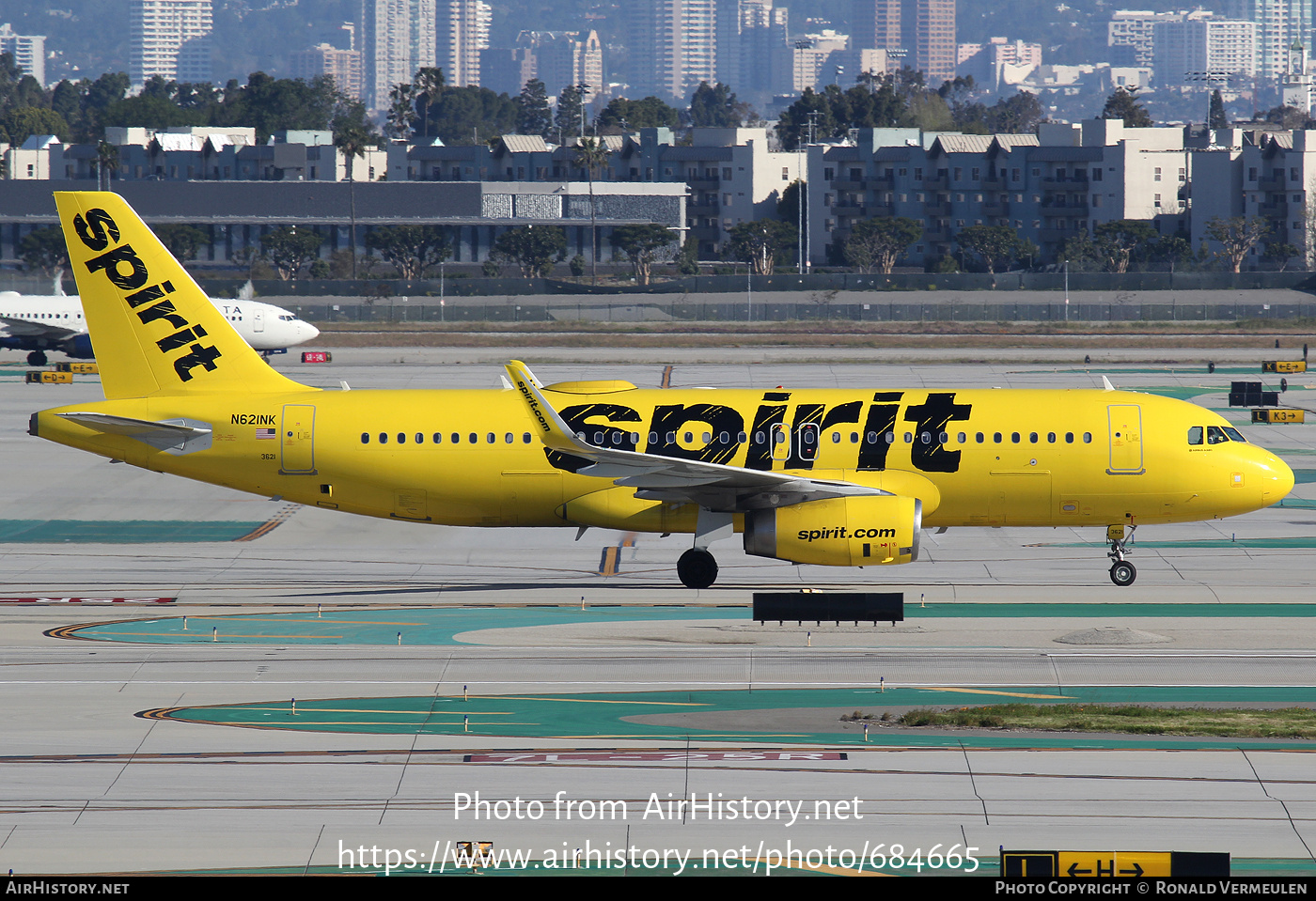 Aircraft Photo of N621NK | Airbus A320-232 | Spirit Airlines | AirHistory.net #684665