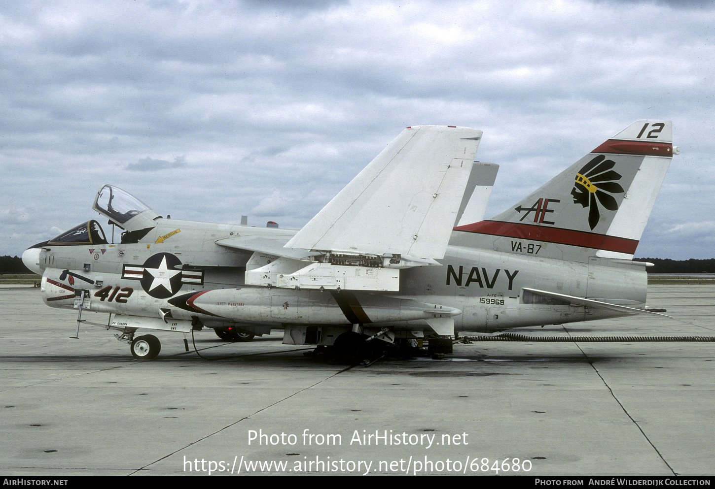 Aircraft Photo of 159969 | Vought A-7E Corsair II | USA - Navy | AirHistory.net #684680