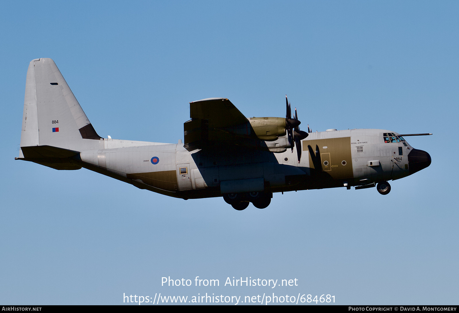 Aircraft Photo of ZH884 | Lockheed Martin C-130J Hercules C5 | UK - Air Force | AirHistory.net #684681