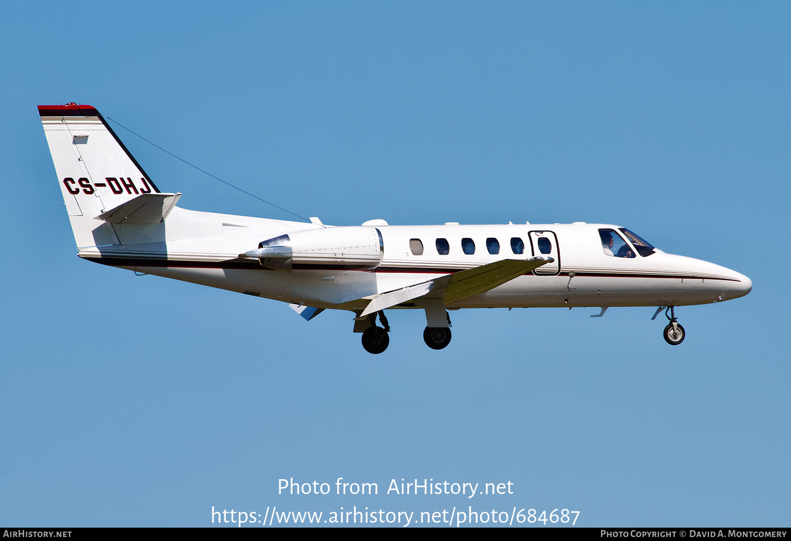 Aircraft Photo of CS-DHJ | Cessna 550 Citation Bravo | AirHistory.net #684687