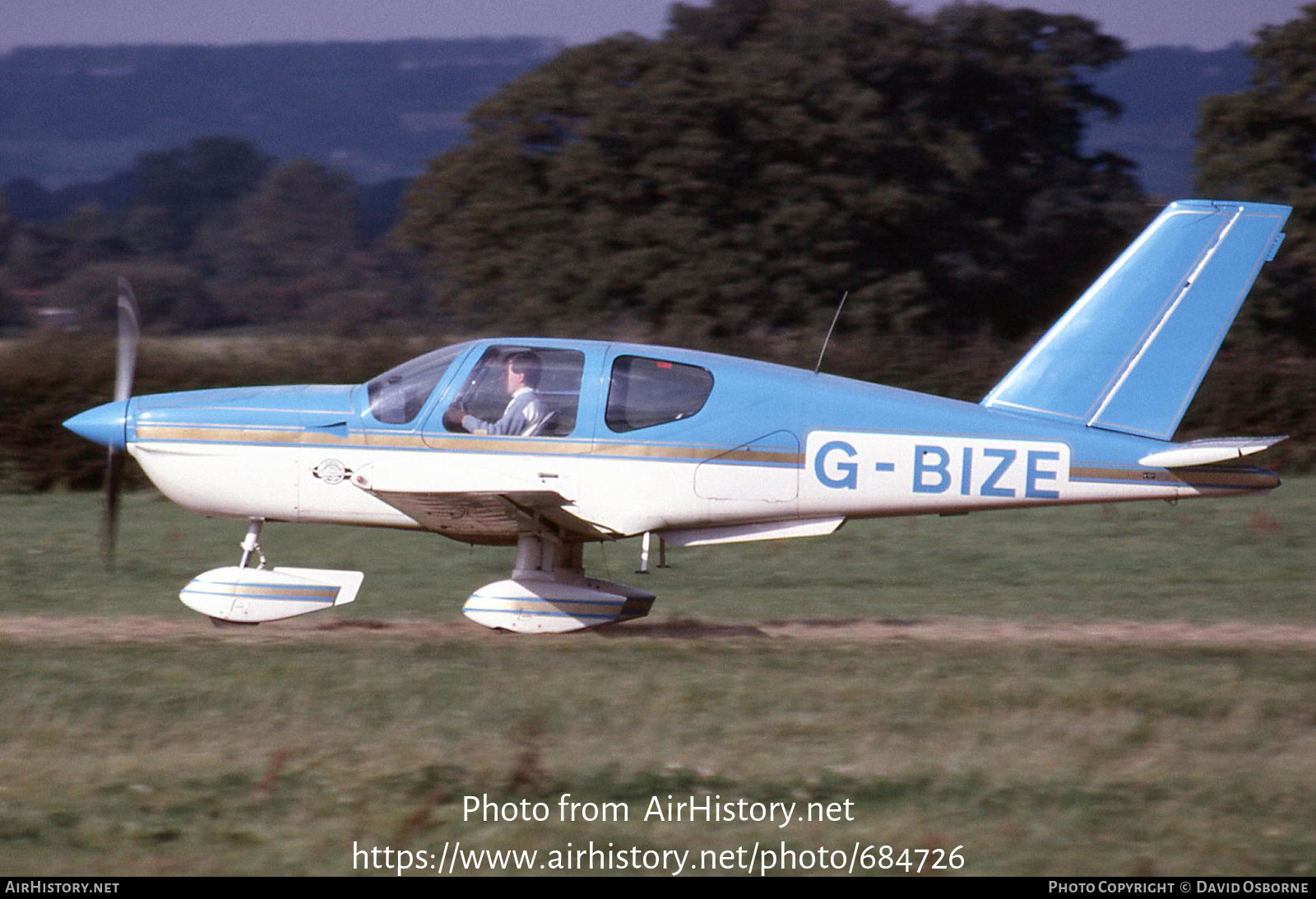 Aircraft Photo of G-BIZE | Socata TB-9 Tampico | AirHistory.net #684726