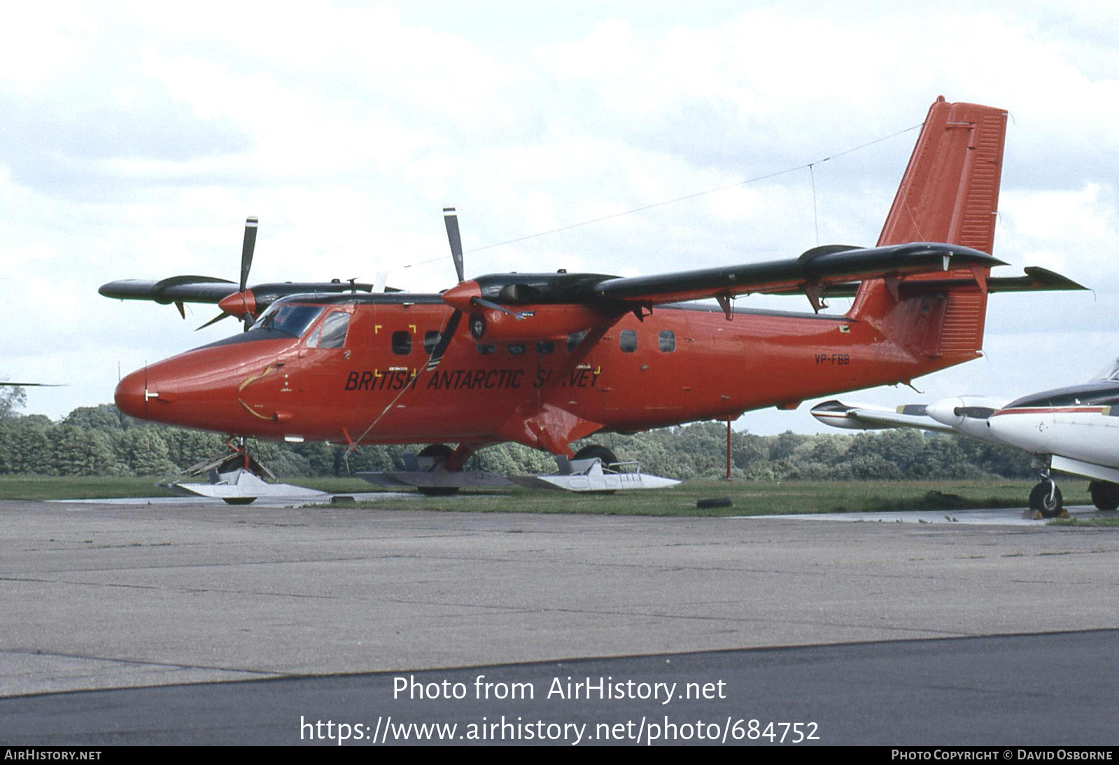 Aircraft Photo of VP-FBB | De Havilland Canada DHC-6-300 Twin Otter | British Antarctic Survey | AirHistory.net #684752