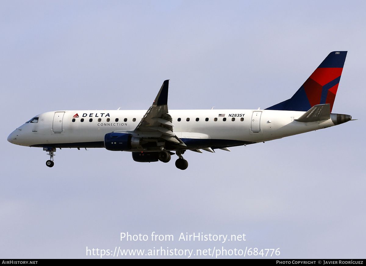 Aircraft Photo of N283SY | Embraer 175LR (ERJ-170-200LR) | Delta Connection | AirHistory.net #684776