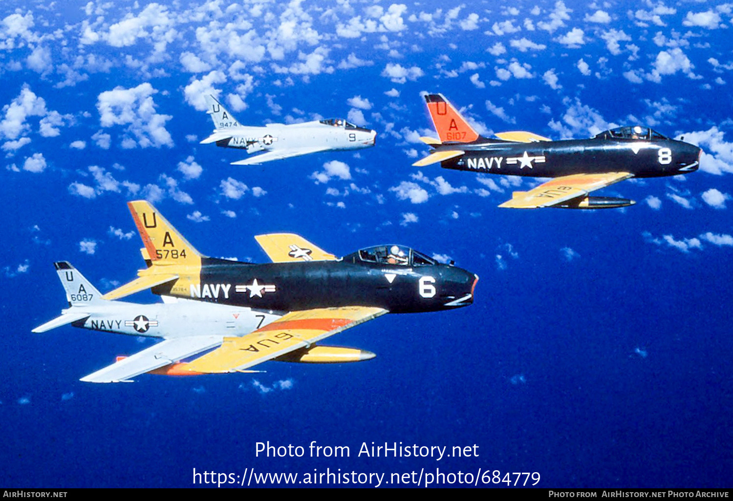 Aircraft Photo of 135784 / 35784 | North American FJ-3D Fury | USA - Navy | AirHistory.net #684779