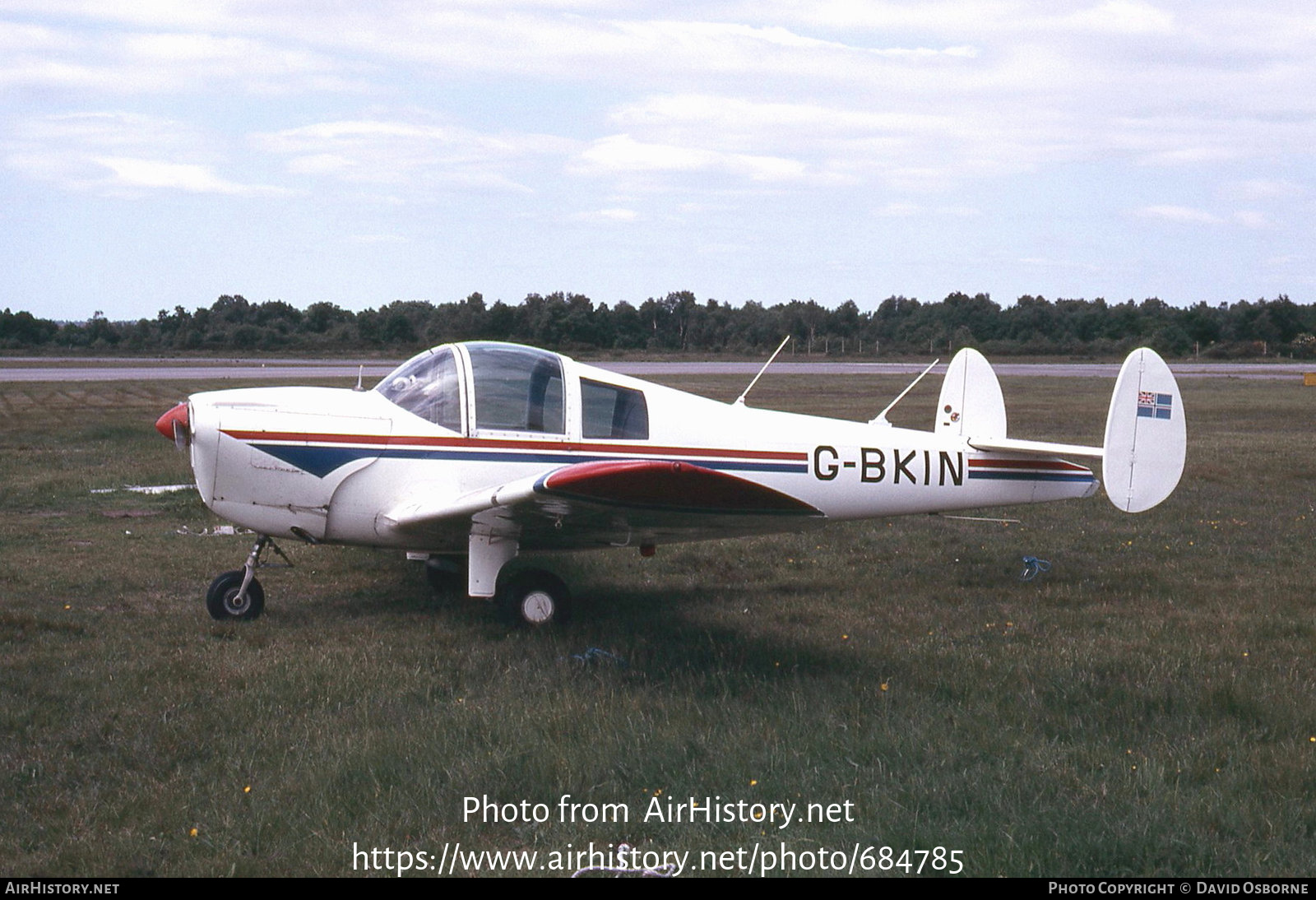 Aircraft Photo of G-BKIN | Alon A-2A Aircoupe | AirHistory.net #684785