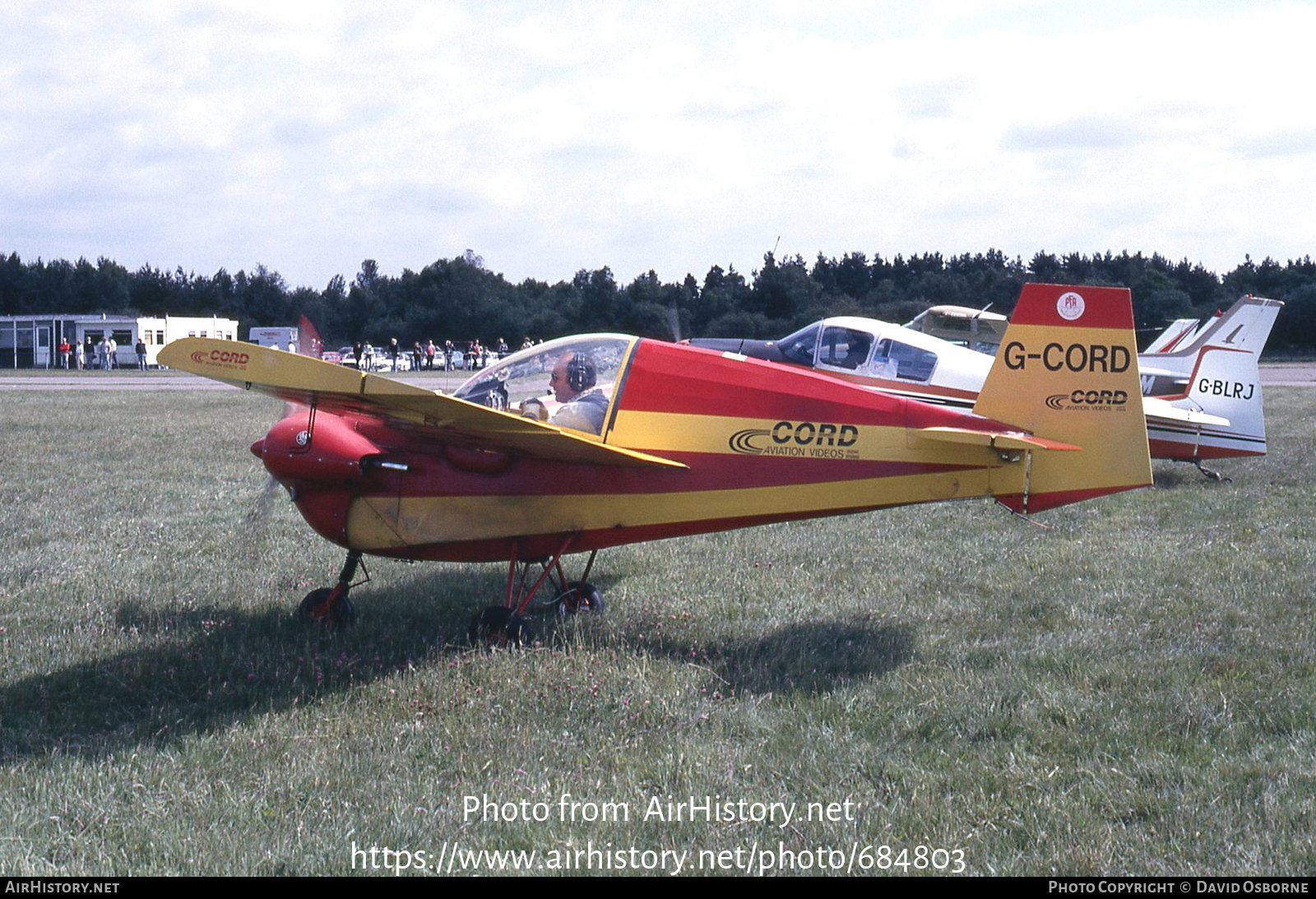 Aircraft Photo of G-CORD | Tipsy T-66 Nipper RA45 Srs 3 | AirHistory.net #684803