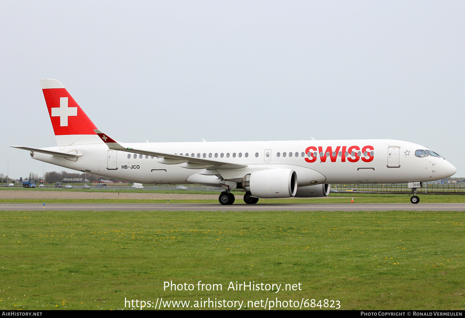 Aircraft Photo of HB-JCO | Bombardier CSeries CS300 (BD-500-1A11) | Swiss International Air Lines | AirHistory.net #684823