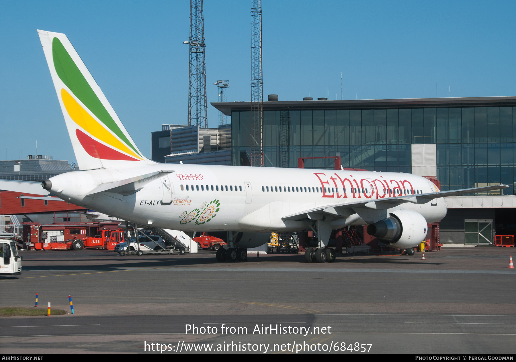 Aircraft Photo of ET-ALY | Boeing 757-231 | Ethiopian Airlines | AirHistory.net #684857