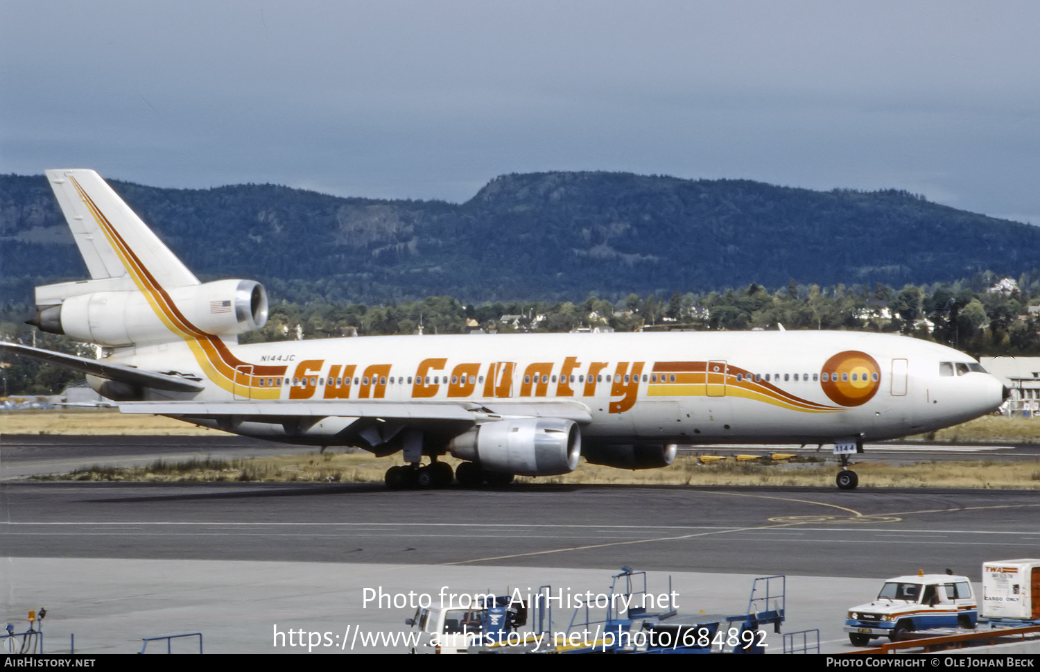 Aircraft Photo of N144JC | McDonnell Douglas DC-10-40 | Sun Country Airlines | AirHistory.net #684892