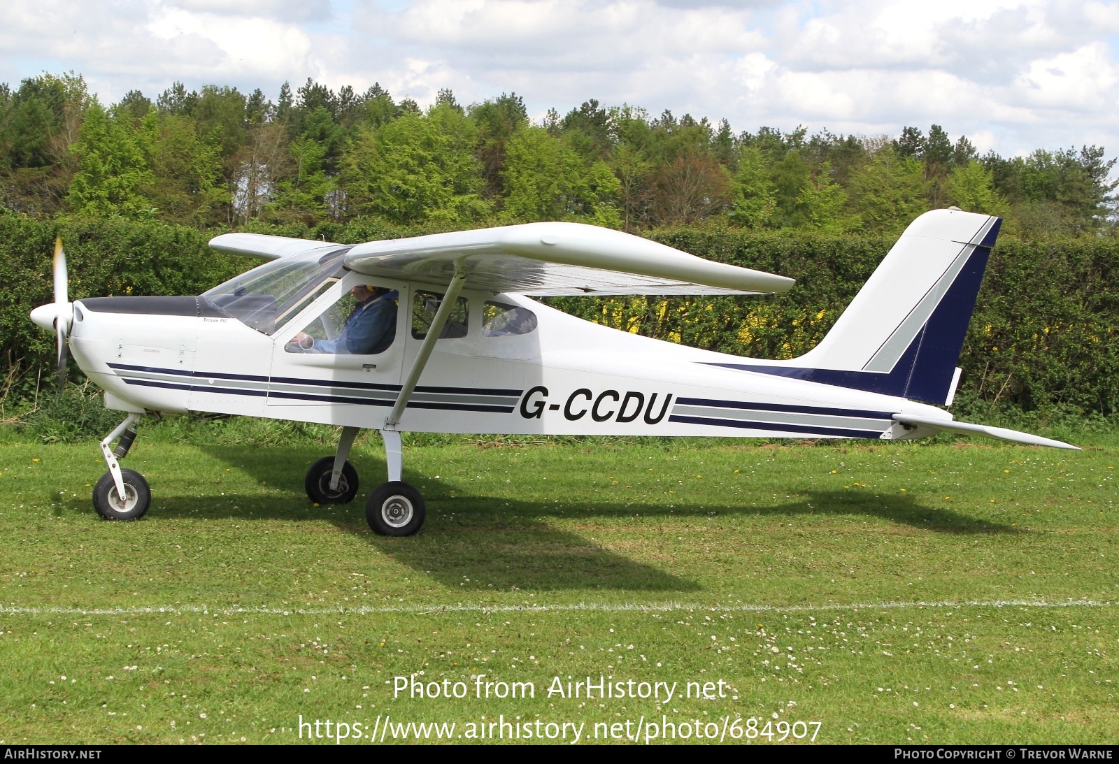 Aircraft Photo of G-CCDU | Tecnam P-92EM Echo | AirHistory.net #684907