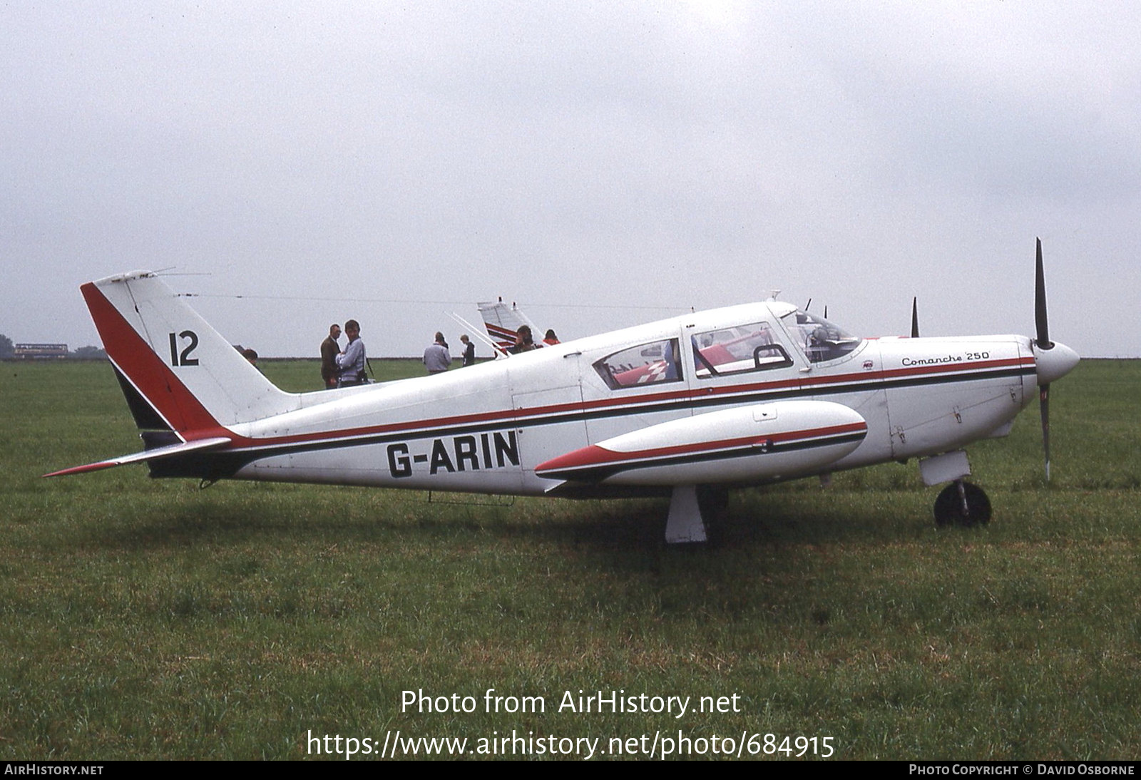 Aircraft Photo of G-ARIN | Piper PA-24-250 Comanche | AirHistory.net #684915