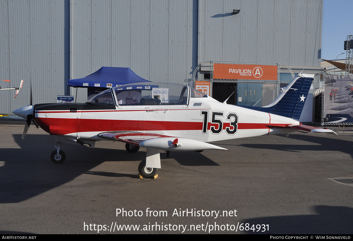 Aircraft Photo of 153 | Enaer T-35B(E) Pillan (ECH-51) | Chile - Air Force | AirHistory.net #684931