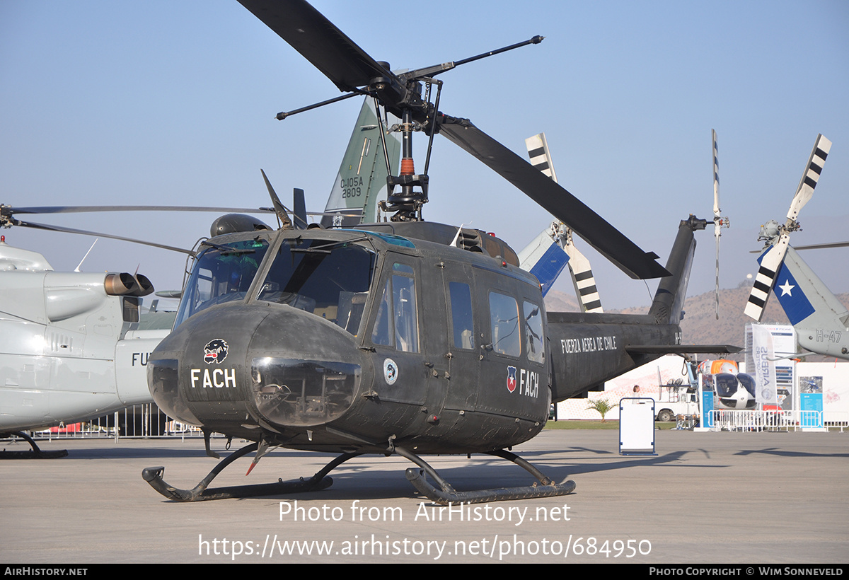 Aircraft Photo of H-90 | Bell UH-1H Iroquois | Chile - Air Force | AirHistory.net #684950